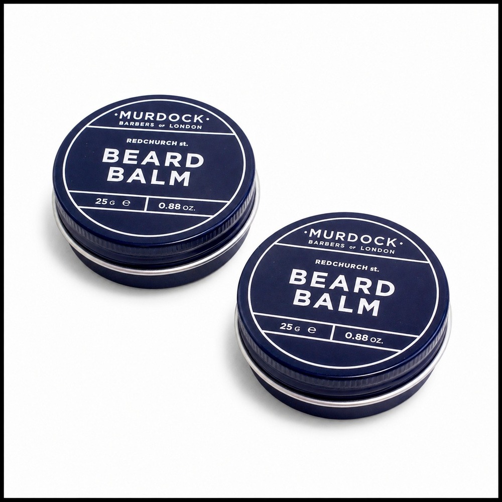 2 x Murdock Barbers of London Beard Balm Redchurch St 25g 0.88oz